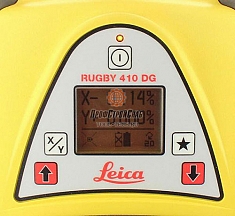 Дисплей лазерного ротационного нивелира Leica Rugby 410DG