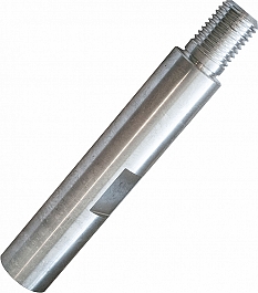 Круглый алюминиевый удлинитель для алмазной коронки Kern 1 1/4 UNC, 200 мм