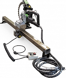 Применение автоматической ручной электрической направляющей шины для кольцерезов Diamaster Automatic 1500 мм Применение автоматической ручной электрической направляющей шины для кольцерезов Diamaster Automatic 1500 мм