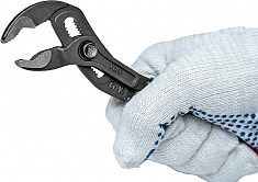 Применение клещей переставных с механизмом быстрой фиксации Voll Cobra 7 (175 мм), CrV