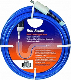 Упаковка троса сантехнического профессионального General Pipe Cleaners Drill Snake DS25